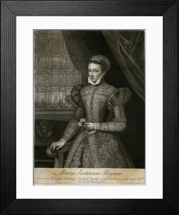 Framed Print : Mary, Queen of Scots Framed Print : Mary, Queen of Scots