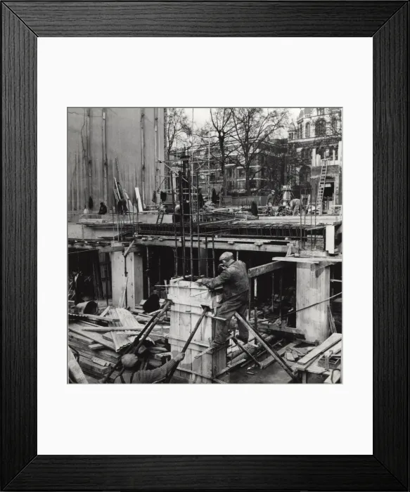 Framed Print : Site of Baden Powell House, South Kensington, London