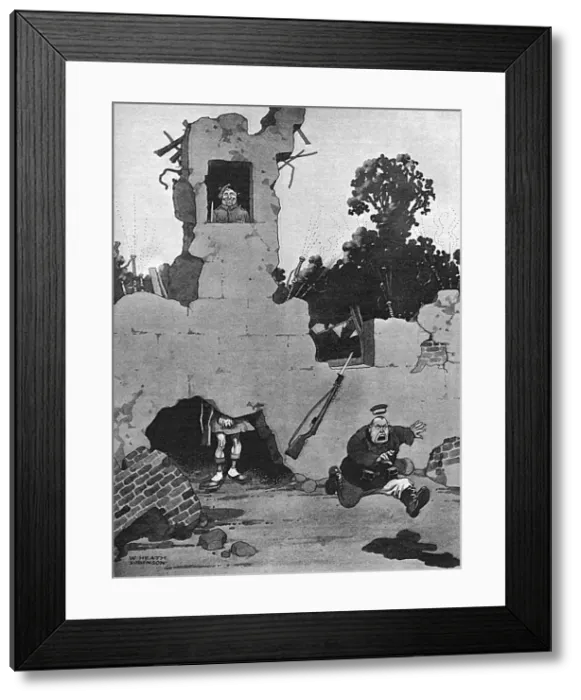 Framed Print : Long Jock by William Heath Robinson Framed Print : Long Jock by William Heath Robinson