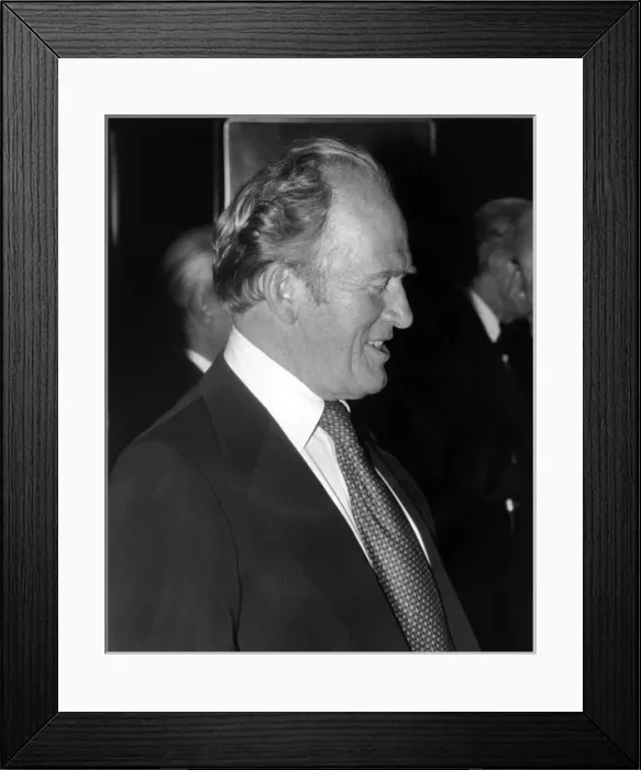 Framed Print : Gordon Jackson, Scottish actor Framed Print : Gordon Jackson, Scottish actor