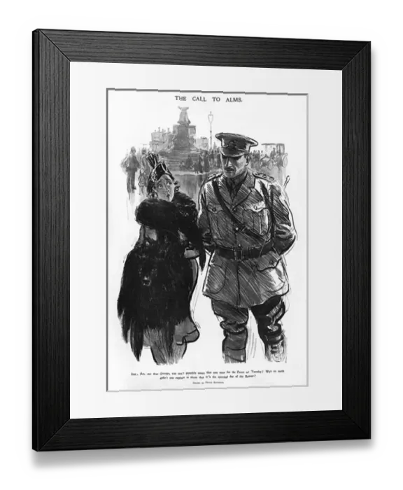 Framed Print : The Call to Alms by Frank Reynolds Framed Print : The Call to Alms by Frank Reynolds