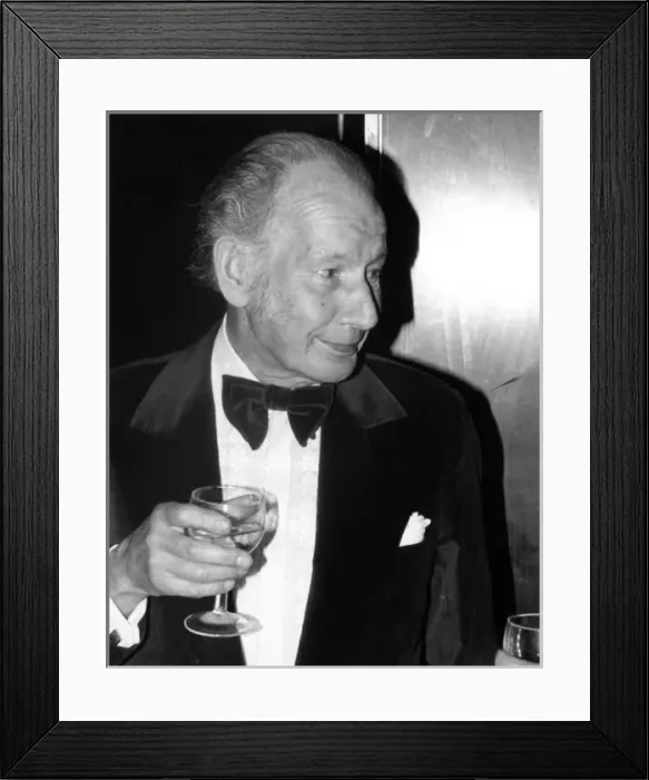 Framed Print : Hammond Innes, British novelist Framed Print : Hammond Innes, British novelist