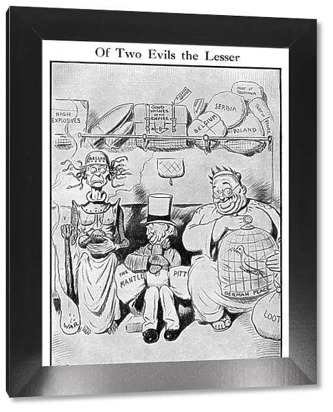 David Lloyd George WWI cartoon