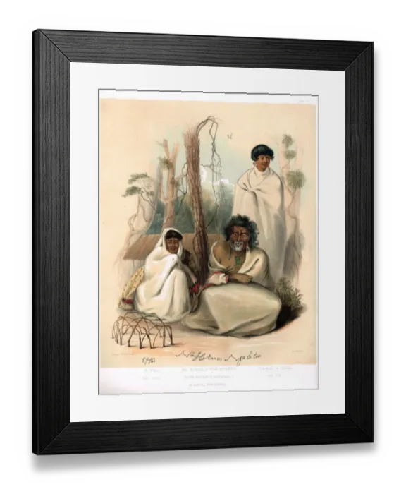 Framed Print : E Wai - Na Horua - Tuarau - Maori Group, New Zealand Framed Print : E Wai - Na Horua - Tuarau - Maori Group, New Zealand