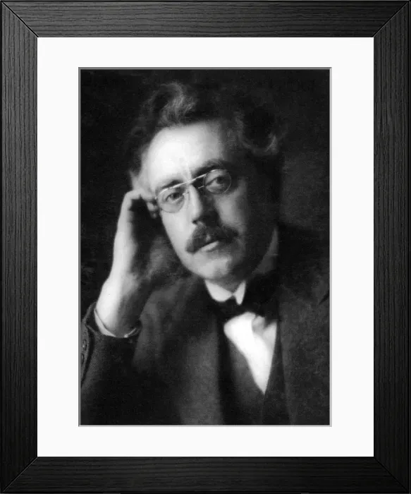 Framed Print : Frank Bridge, English Composer and Violist Framed Print : Frank Bridge, English Composer and Violist