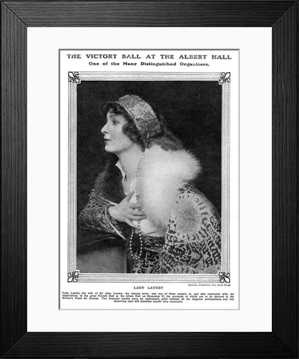 Framed Print : Lady Lavery