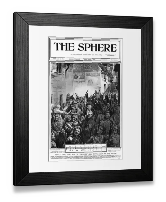 Framed Print : Its a long, long way to Tipperary, song of the British Framed Print : Its a long, long way to Tipperary, song of the British