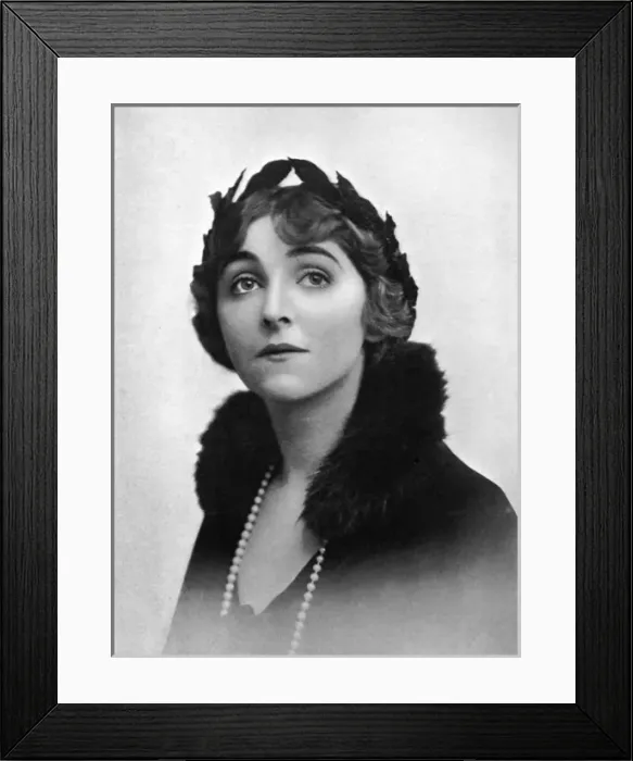 Framed Print : The widowed Lady Levinge Framed Print : The widowed Lady Levinge