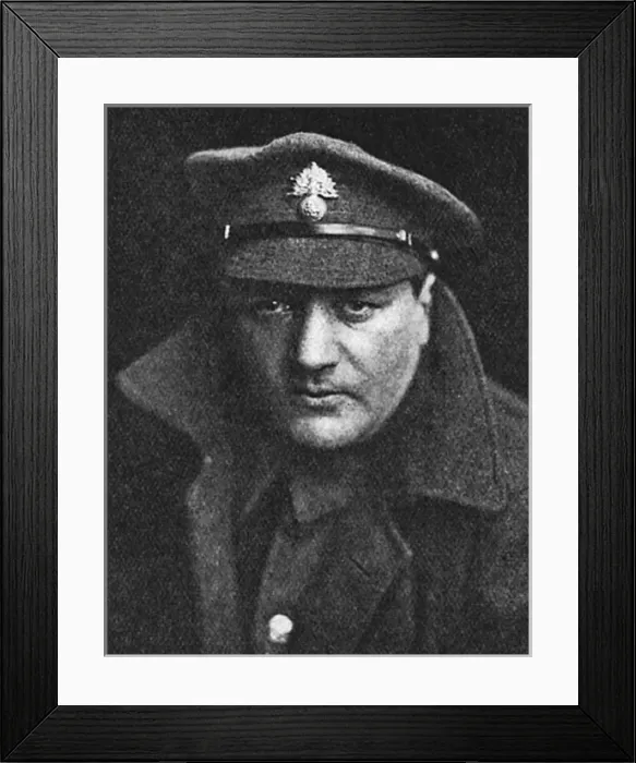 Framed Print : Private Jacob Epstein, WW1 Framed Print : Private Jacob Epstein, WW1