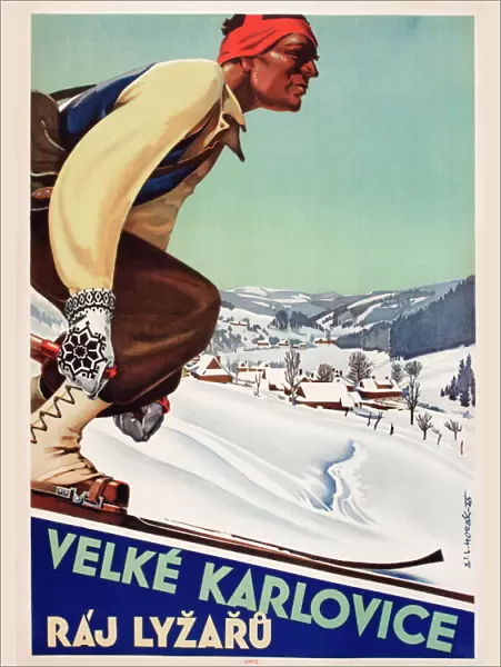 Poster, Velke Karlovice, Raj Lyzaru