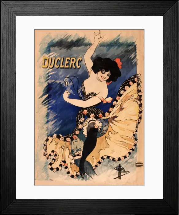 Framed Print : Poster, Guillaume Duclerc Framed Print : Poster, Guillaume Duclerc