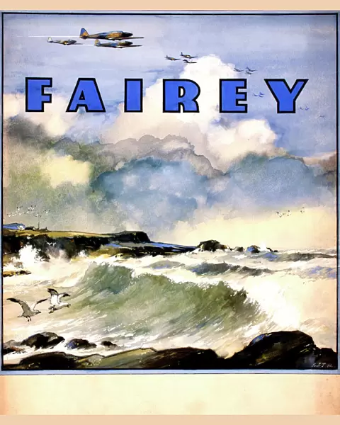 WW2 poster, Fairey Aviation Company