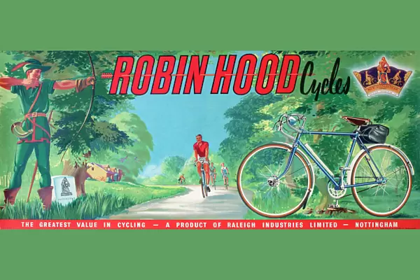 Poster, Robin Hood Cycles