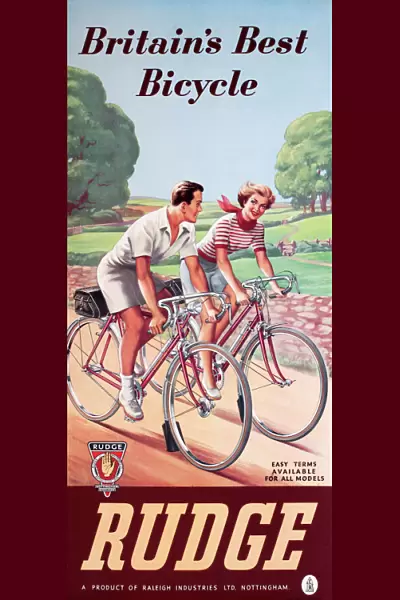 Poster, Rudge, Britains best bicycle