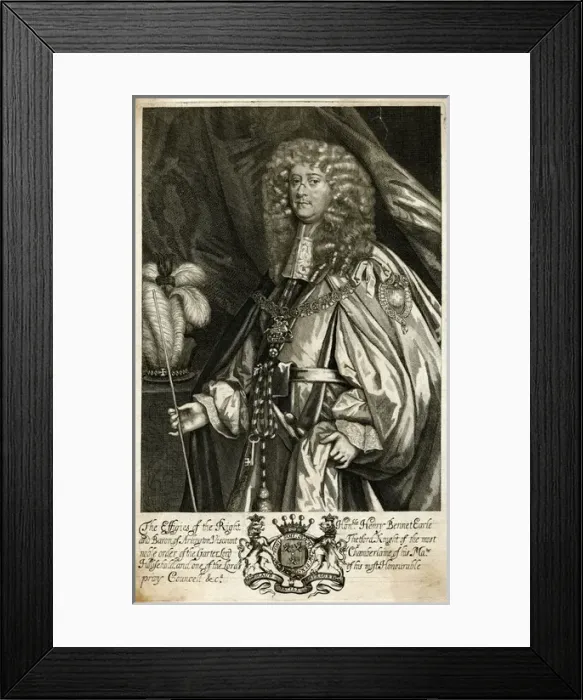 Framed Print : Henry Bennet Arlington Framed Print : Henry Bennet Arlington