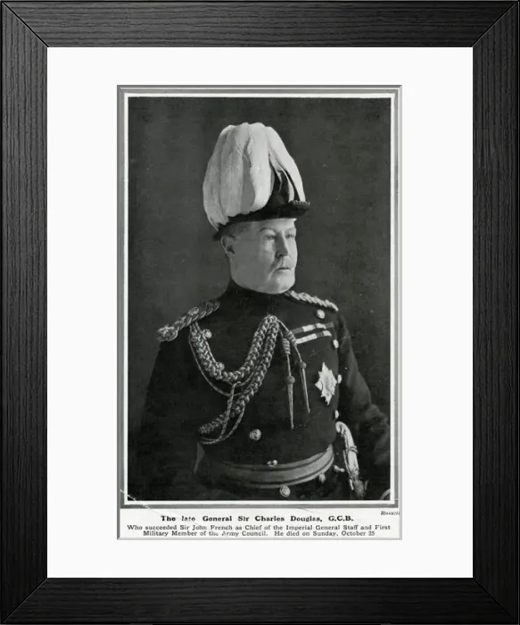 Framed Print : General Sir Charles Douglas Framed Print : General Sir Charles Douglas