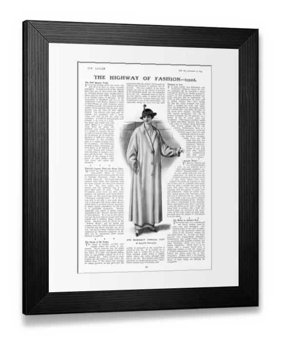 Framed Print : Rainaway Conduit Coat Framed Print : Rainaway Conduit Coat
