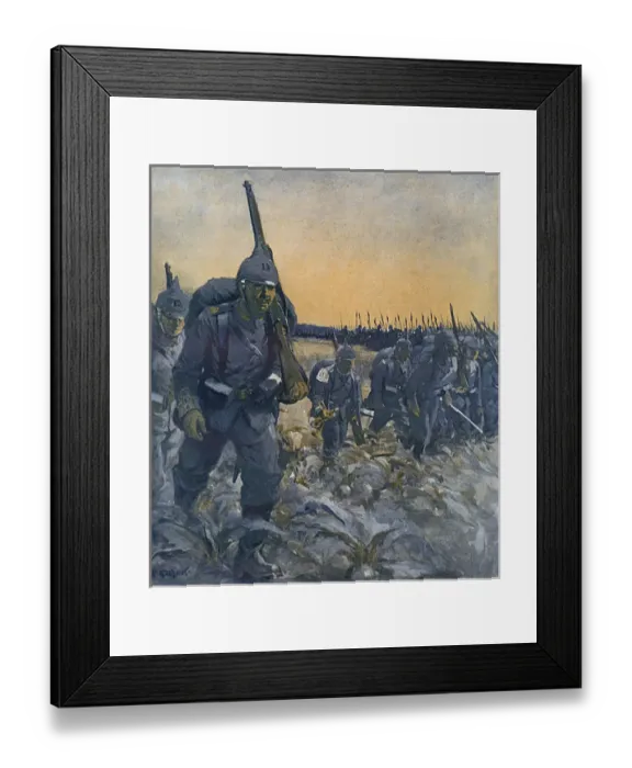 Framed Print : German infantry uniform Framed Print : German infantry uniform
