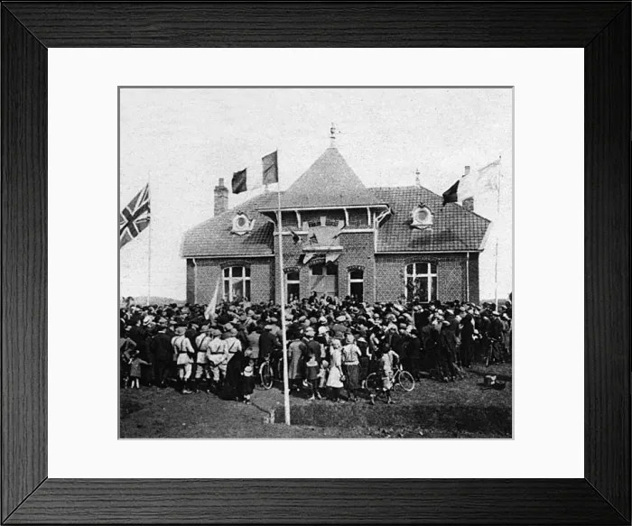 Framed Print : Liverpools gift - new memorial hall at Givenchy Framed Print : Liverpools gift - new memorial hall at Givenchy