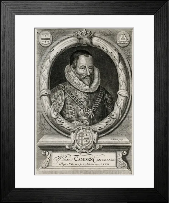 Framed Print : William Camdem Framed Print : William Camdem