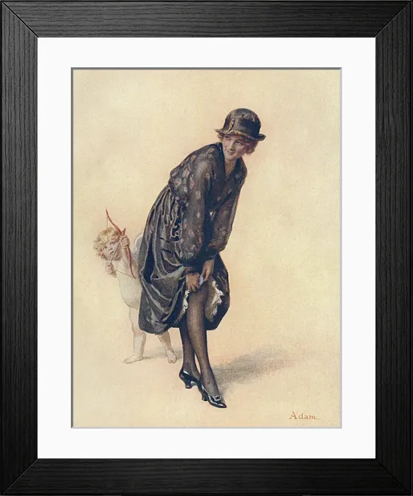 Framed Print : The Shafts of Cupid by Adam Framed Print : The Shafts of Cupid by Adam
