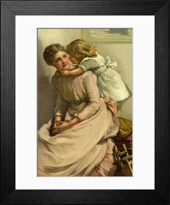 Framed Print : Mother and child Framed Print : Mother and child