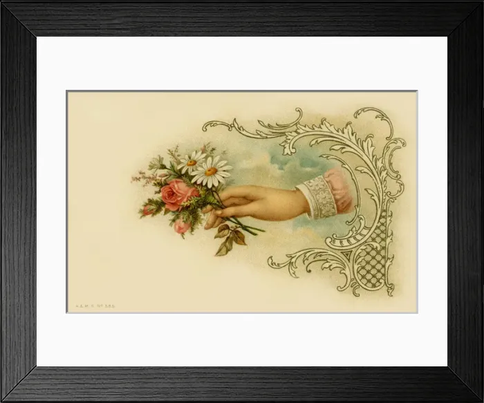 Framed Print : Posy of flowers Framed Print : Posy of flowers