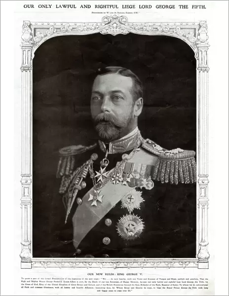 Our new ruler King George V