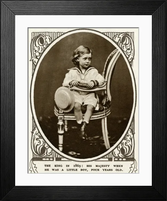 Framed Print : Prince George as young boy Framed Print : Prince George as young boy