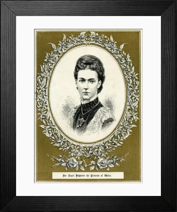 Framed Print : Princess of Wales Alexandra Framed Print : Princess of Wales Alexandra