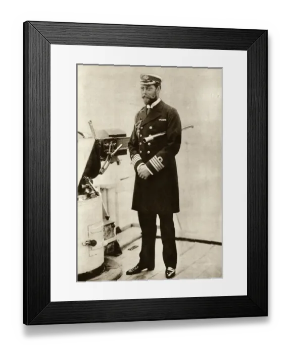 Framed Print : Duke of York in Naval uniform Framed Print : Duke of York in Naval uniform