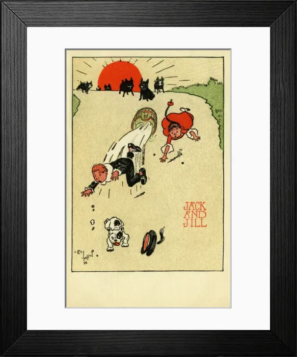 Framed Print : Jack and Jill Framed Print : Jack and Jill