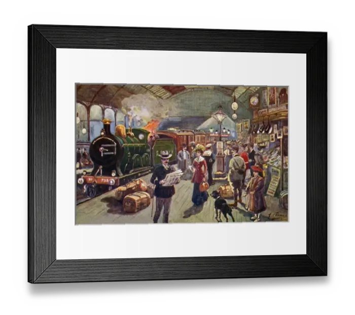 Framed Print : London to Dover train Framed Print : London to Dover train