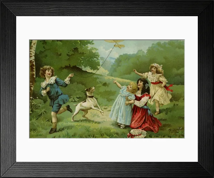 Framed Print : Flying a model aircraft Framed Print : Flying a model aircraft