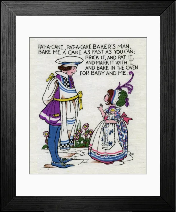 Framed Print : Pat-a-Cake Framed Print : Pat-a-Cake