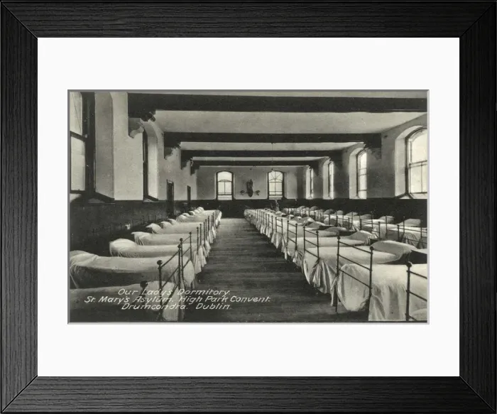 Framed Print : Drumcondra Magdalen Home, Dublin - Dormitory Framed Print : Drumcondra Magdalen Home, Dublin - Dormitory
