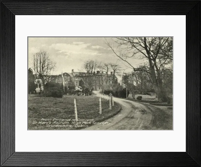 Framed Print : Drumcondra Magdalen Home, Dublin - Front Entrance Framed Print : Drumcondra Magdalen Home, Dublin - Front Entrance