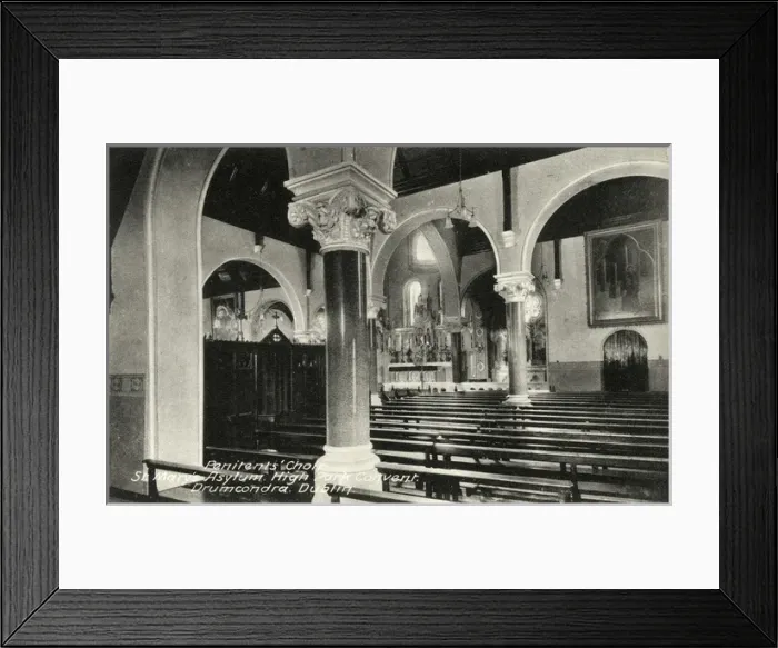 Framed Print : Drumcondra Magdalen Home, Dublin - Penitents Choir Framed Print : Drumcondra Magdalen Home, Dublin - Penitents Choir
