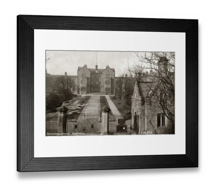 Framed Print : Ecclesall Bierlow Workhouse, Sheffield, West Yorkshire Framed Print : Ecclesall Bierlow Workhouse, Sheffield, West Yorkshire