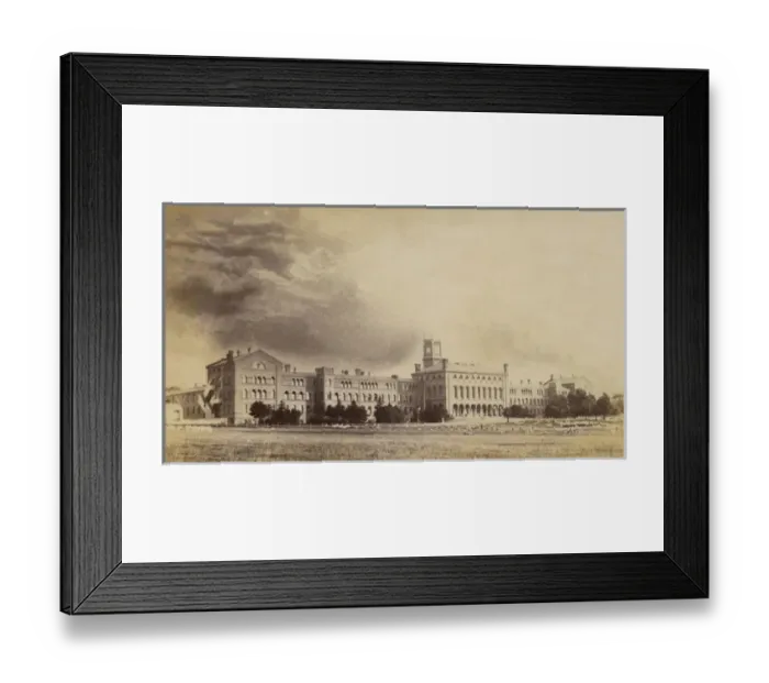 Framed Print : Central London District Schools, Hanwell, Middlesex Framed Print : Central London District Schools, Hanwell, Middlesex