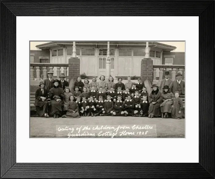 Framed Print : Chester Workhouse Childrens Outing Framed Print : Chester Workhouse Childrens Outing
