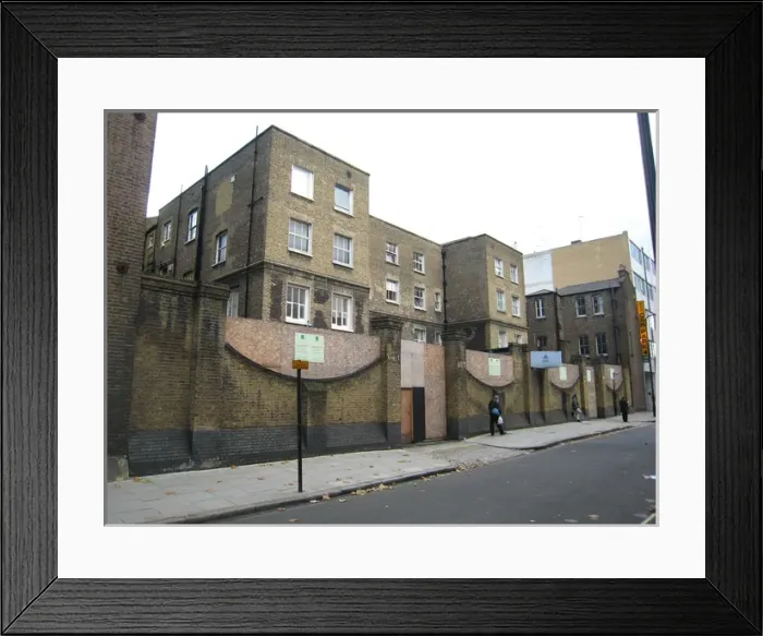 Framed Print : Strand Union Workhouse, Cleveland Street, London Framed Print : Strand Union Workhouse, Cleveland Street, London