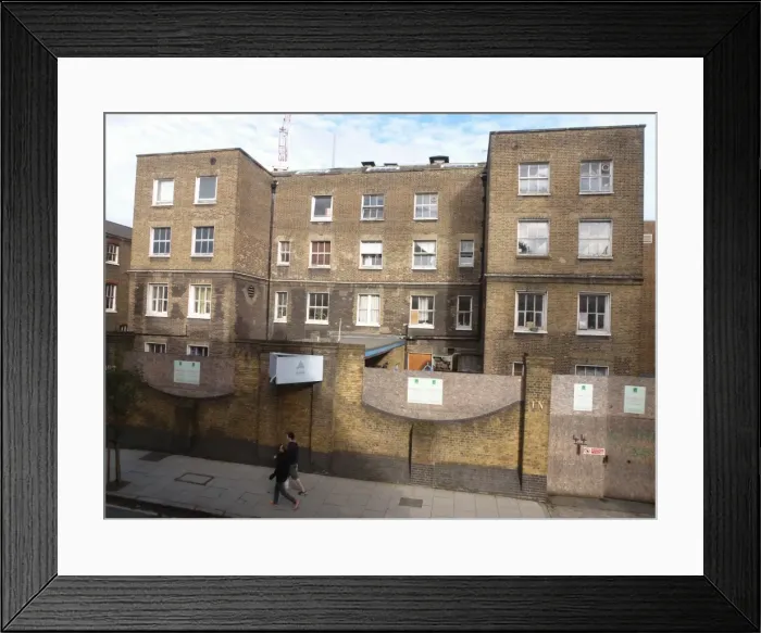 Framed Print : Strand Union Workhouse, Cleveland Street, London Framed Print : Strand Union Workhouse, Cleveland Street, London