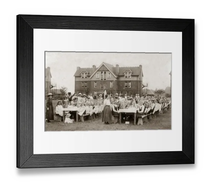 Framed Print : Hackney Union Cottage Homes, Ongar, Essex Framed Print : Hackney Union Cottage Homes, Ongar, Essex