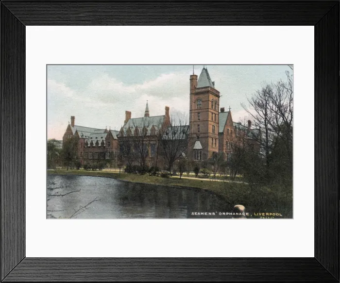 Framed Print : Seamans Orphanage, Liverpool Framed Print : Seamans Orphanage, Liverpool