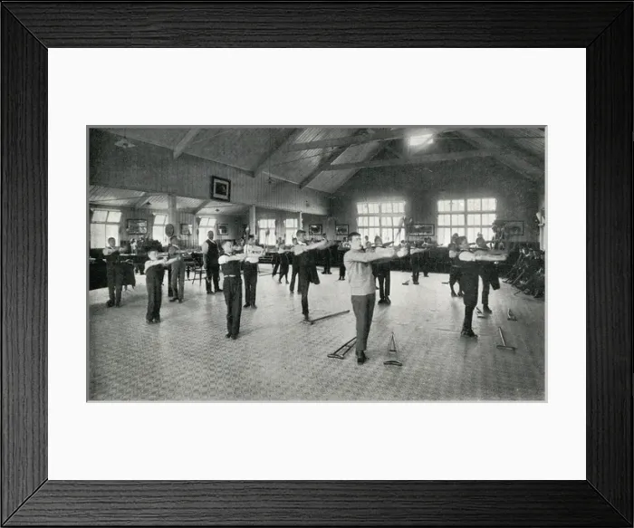 Framed Print : Gymnasium Lord Mayor Treolars Home, Alton, Hampshire Framed Print : Gymnasium Lord Mayor Treolars Home, Alton, Hampshire