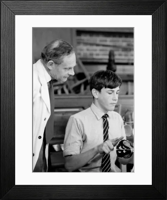 Framed Print : James Blades teaching Suffolk Schoolchildrens Orchestra Framed Print : James Blades teaching Suffolk Schoolchildrens Orchestra