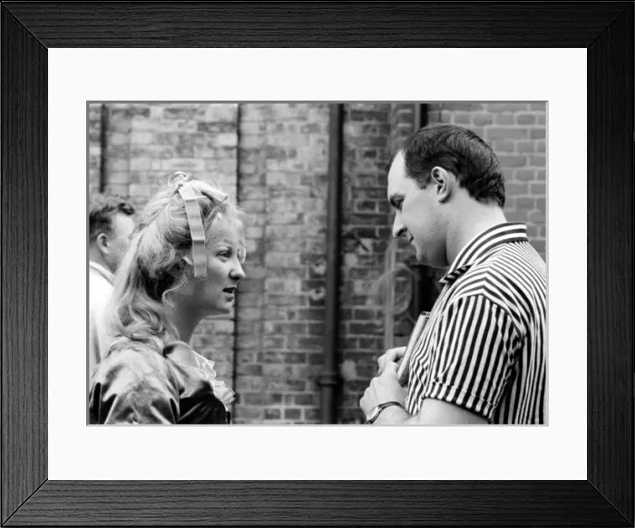 Framed Print : Colin Graham rehearsing The Beggars Opera 1963 Framed Print : Colin Graham rehearsing The Beggars Opera 1963