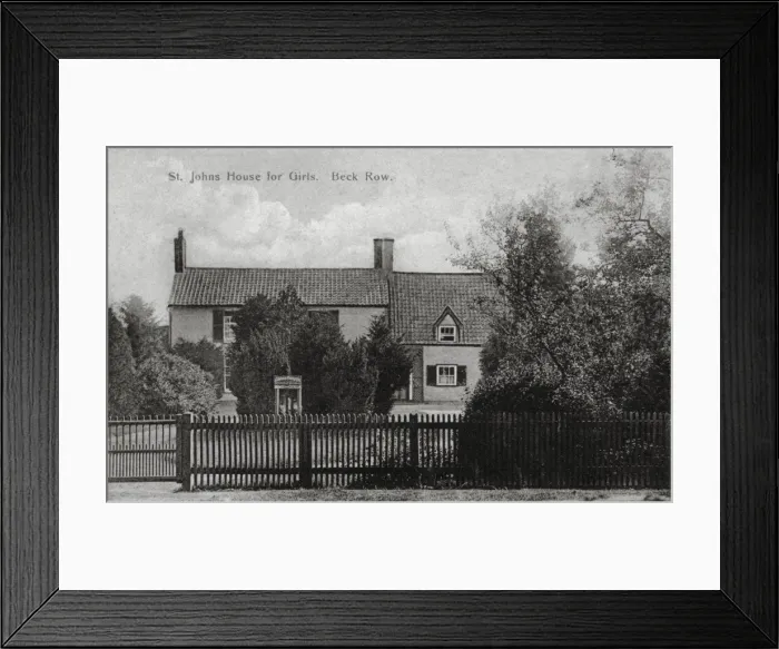 Framed Print : St Johns Waifs and Strays Home, Mildenhall Framed Print : St Johns Waifs and Strays Home, Mildenhall