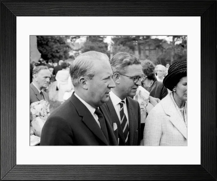 Framed Print : Edward Heath at the Aldeburgh Festival Framed Print : Edward Heath at the Aldeburgh Festival